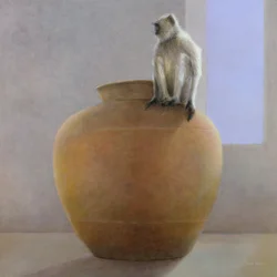 Singe de temple